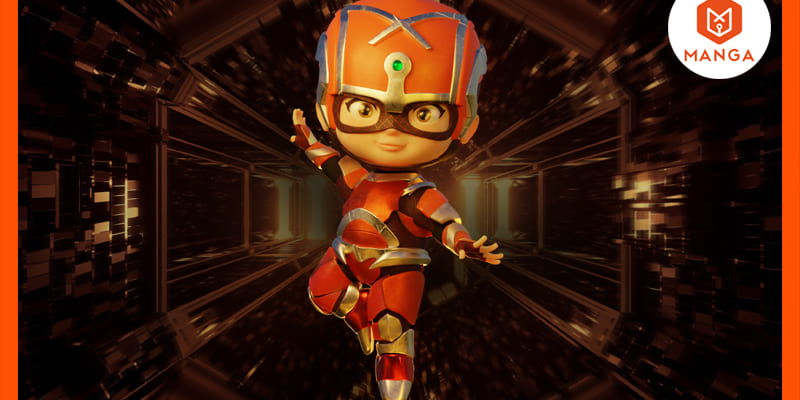 3d model mascot manga media マンガメディア
